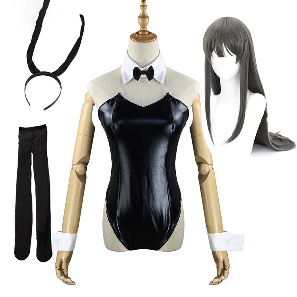Woman Sakurajima Mai Bunny Girl Senpai Cosplay Costume Or Wig