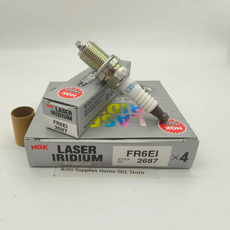 ＊issi＊ 4Pcs Original NGK FR6EI 2687 Brand New Laser Iridium Spark Plug