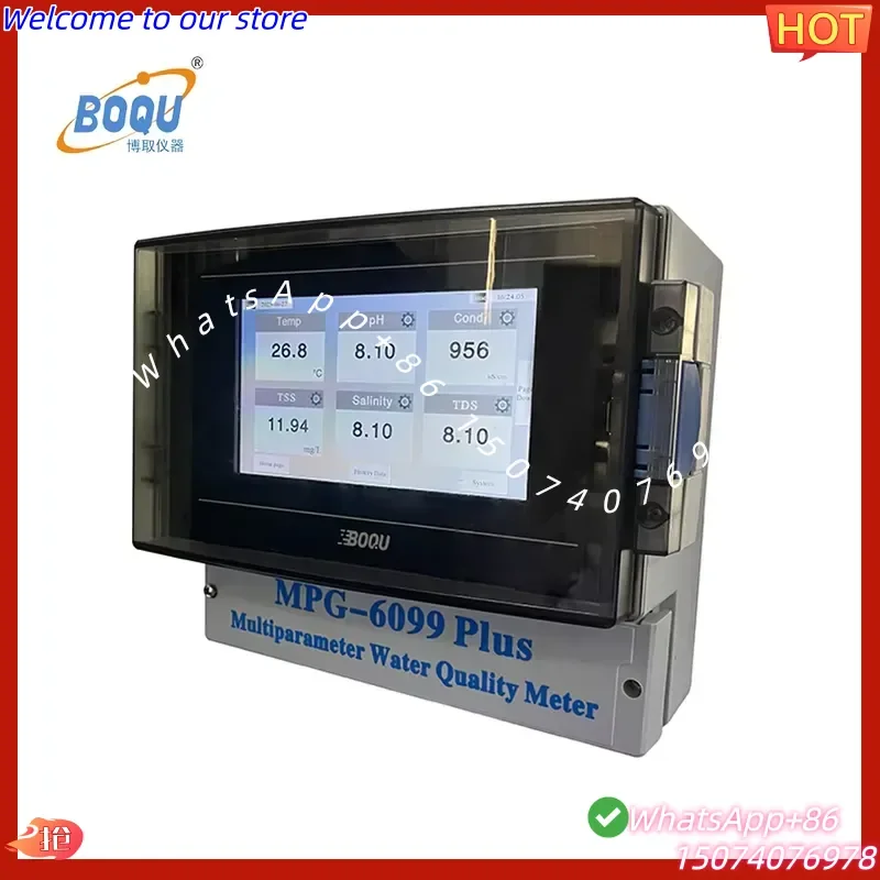 2026 MPG-6099Plus Multiparameter Waste Water Quality Monitoring System Online Real Time Aquarium Tester Water Quality