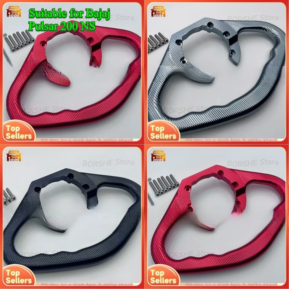 

2026 Motorcycle Tank Handlebar Suitable for Bajaj Pulsar 200 NS CNC Aluminum Alloy Fuel Tank Grip Premium Quality Durable Design
