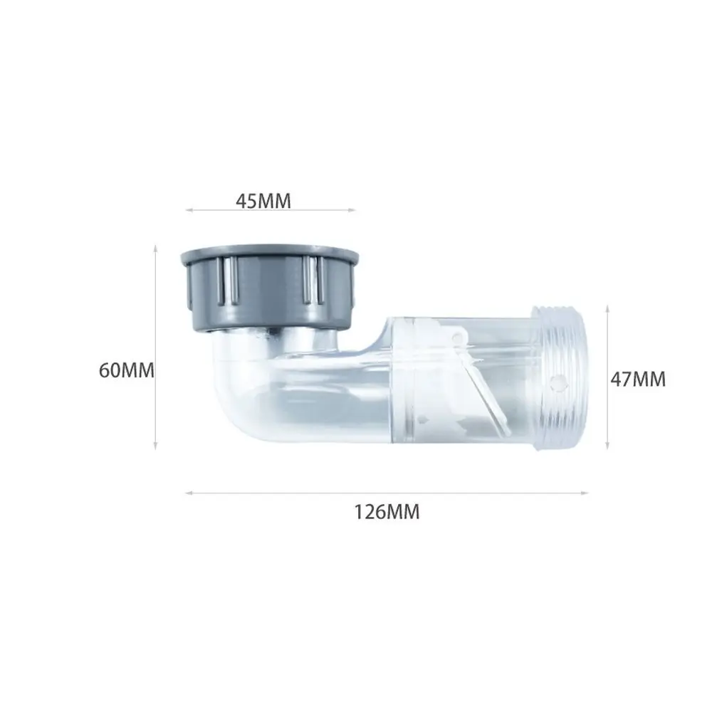 Wash Basin Drainage Pipe Odor Proof Curved Kit Kitchen Sink Drain Pipe Drain Downpipe Joint Drainage Tube Pipeline Accessory image 6