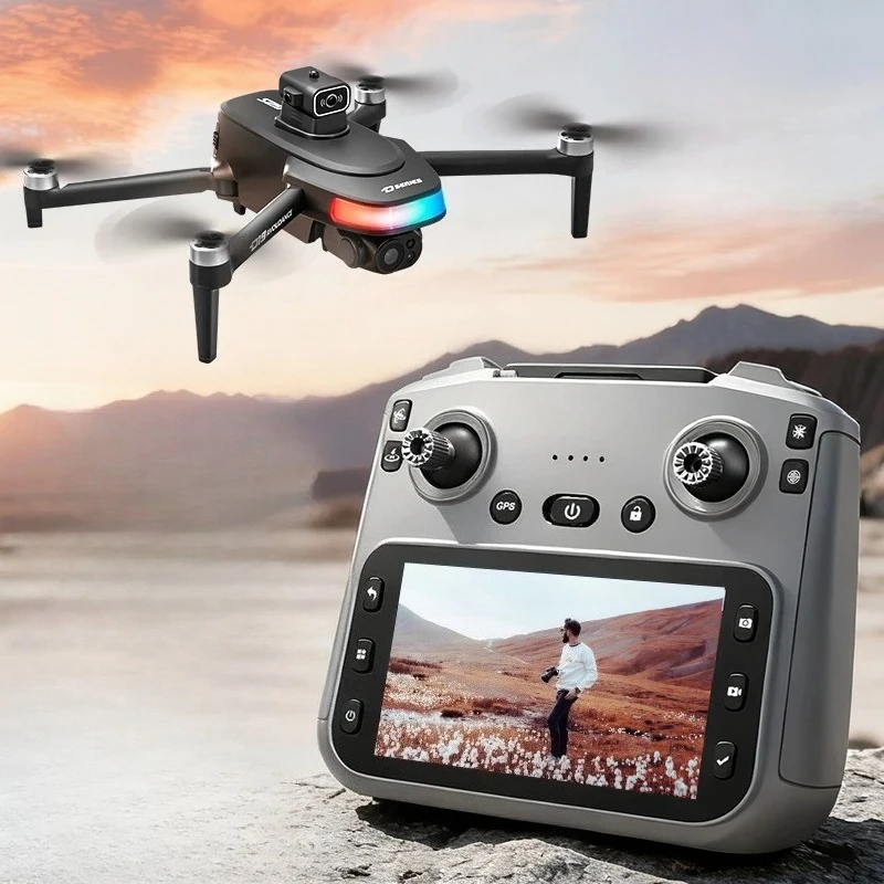 for 1080P Wide-angle GPS Four-sided Obstacle Avoidance 4.5-inch Screen Control Front-facing Gradient Flow Lights 5G Optical Flow