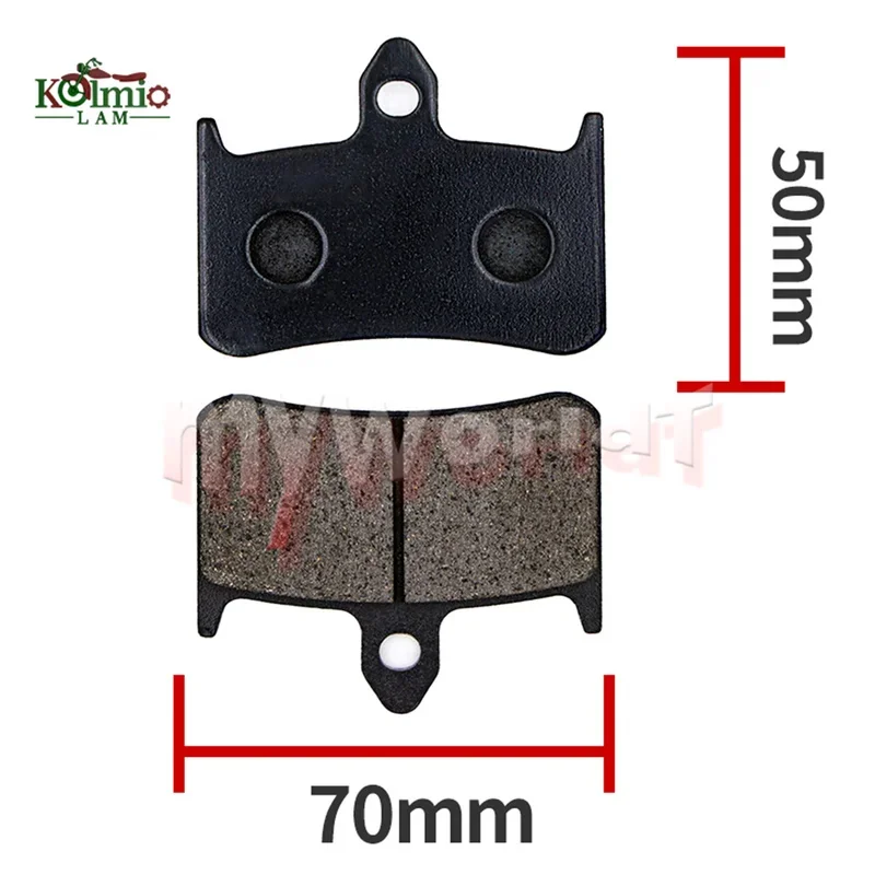 Fit For HONDA VFR750 RC30 NTV600 NT650 NR750 RVF750 RC45 CB900F Hornet 919 CBR900RR Fireblade CB1000F Front Brake Pads