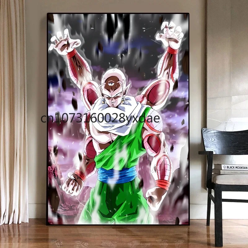 High Quality Classic Hot-blooded Anime Dragon Ball Goku Vegeta HD Poster Picture Living Home Decor Mural Painting Birthday Gifts