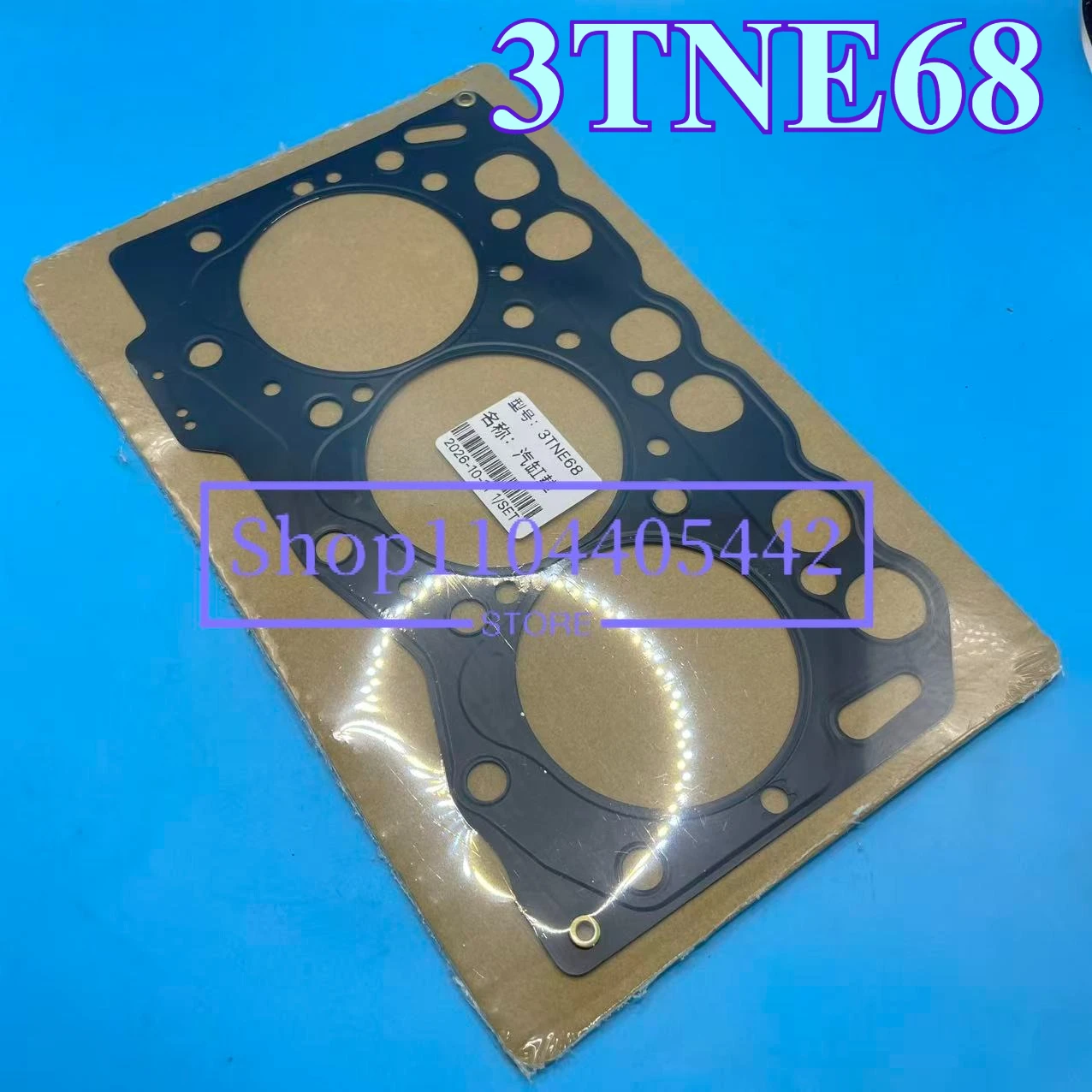 3TNE68 For YM Full Gasket Kit Set With Cylinder Head Gasket Engine Overhaul Rebuild Kit