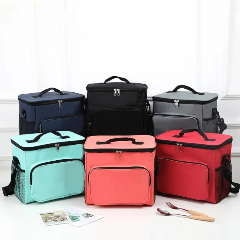 Insulated Lunch Bag Large Lunch Bags For Women Men Reusable Lunch Bag With Adjustable Shoulder Strap Insulated Lunch Bag Large L