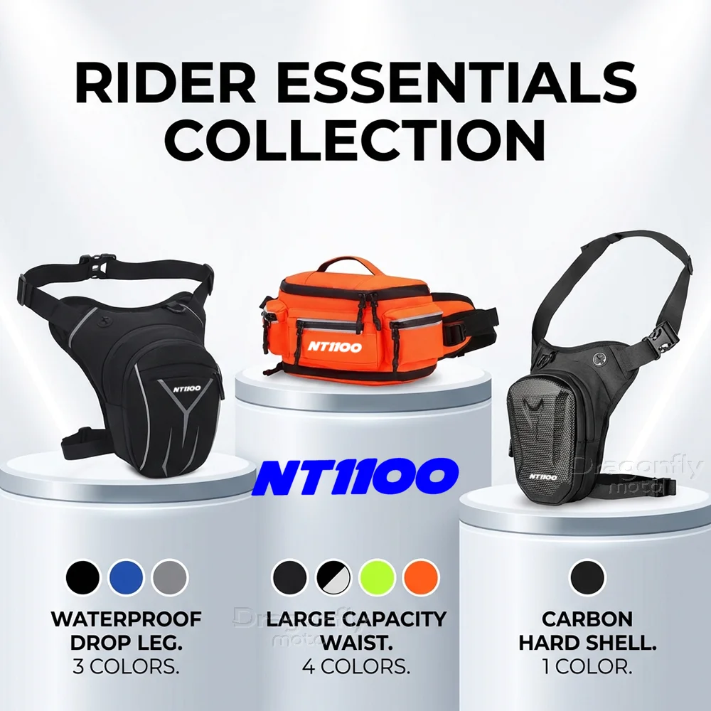 

For Honda NT1100 CB1100X NT 1100 CB 1100 X Motorcycle Leg Bag Waterproof Rider Waist Bag Cycling Bike Crossbody Bag