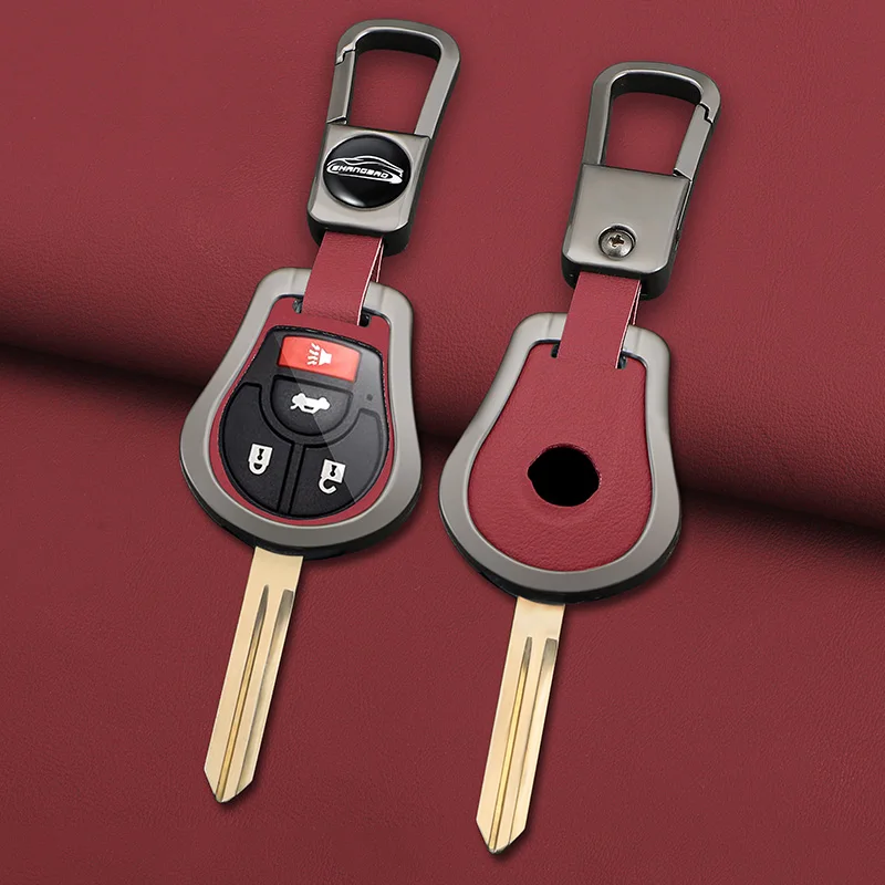 

Zinc Alloy Car Key Case Cover For Nissan March Tiida Altima Armada Cube Juke Maxima Pathfinder Rogue Sentra Versa 2 3 4 Buttons