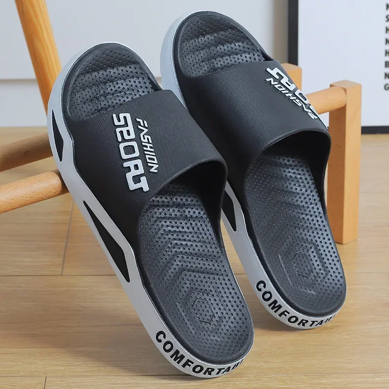 Bathroom Non-skid Indoor And Home Sandals For Men Women Couple Shoes Slippers For Men Worn Externally Summer Trendy Flip Flops