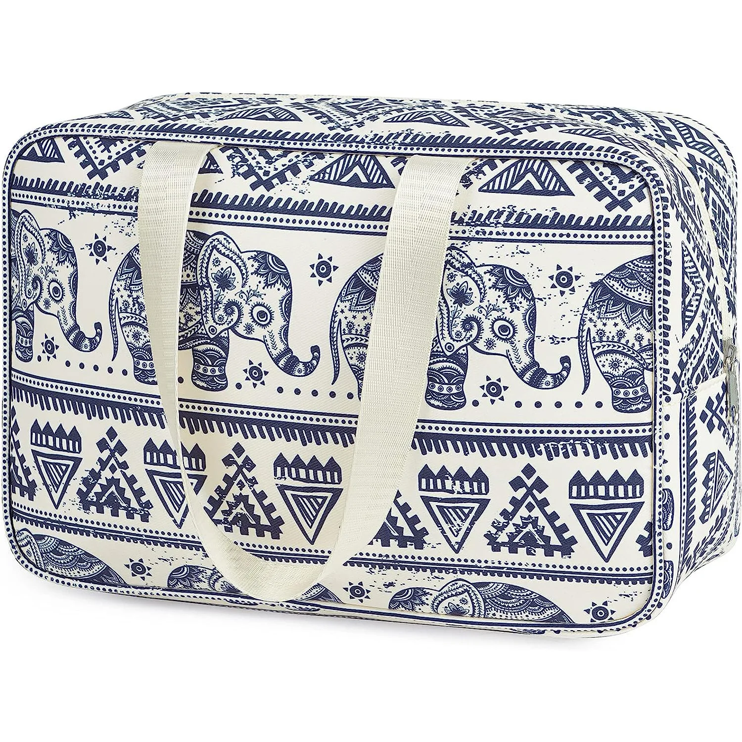 Portable Waterproof Makeup Bag Large Capacity Flamingo Wash Bag Multi-functional Storage Bag Wash Bag  Beautiful Bag  Niche Bag