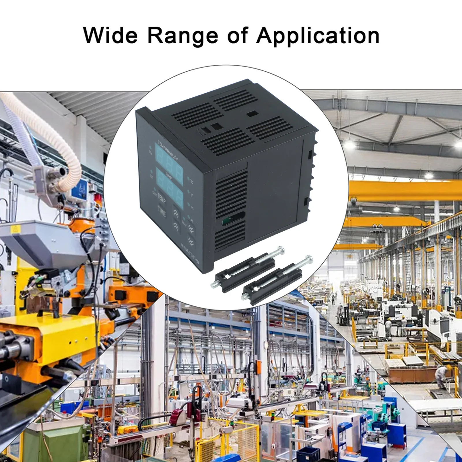 

For Safe Operation Digital Thermostat Hot Stamping Equipment Digital Thermostat Controller User-Friendly Interface
