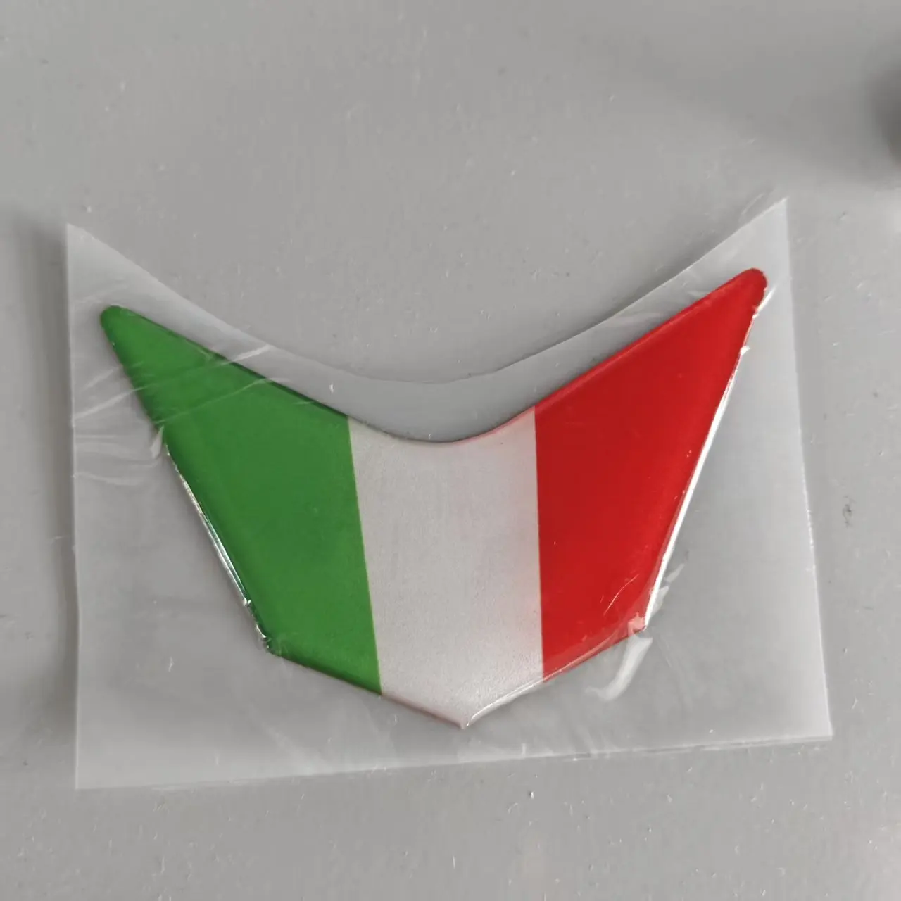 3D Motorcycle Sticker Italy Flag Resin Car Emblem Waterproof Side Fender Mirror Window Sticker Auto Bike Decoration Decal Badge