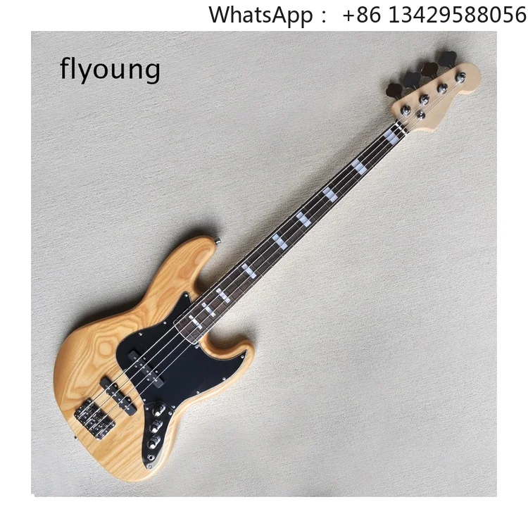 Flyoung Cheap Chinese Electric Guitar 4 String Electric Bass Guitar