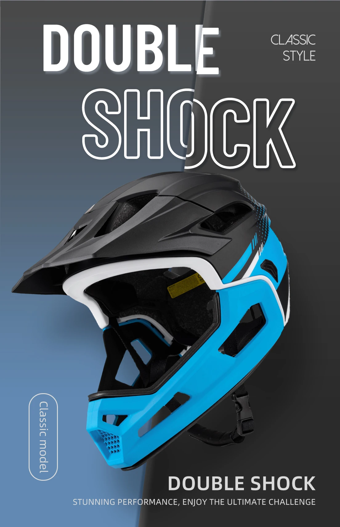 Eastinear Cross-Country Fahrradhelm mit Abnehmbarem Design, Leichter Atmungsaktiver Mountainbike-Helm für Geländefahrten – Detail 5