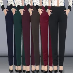 Women's High Waist Elastic Cargo Fit Pants, Lady Pencil Pants, Streetwear, Y2K Clothing, Traf Official Store Setore sets clothes