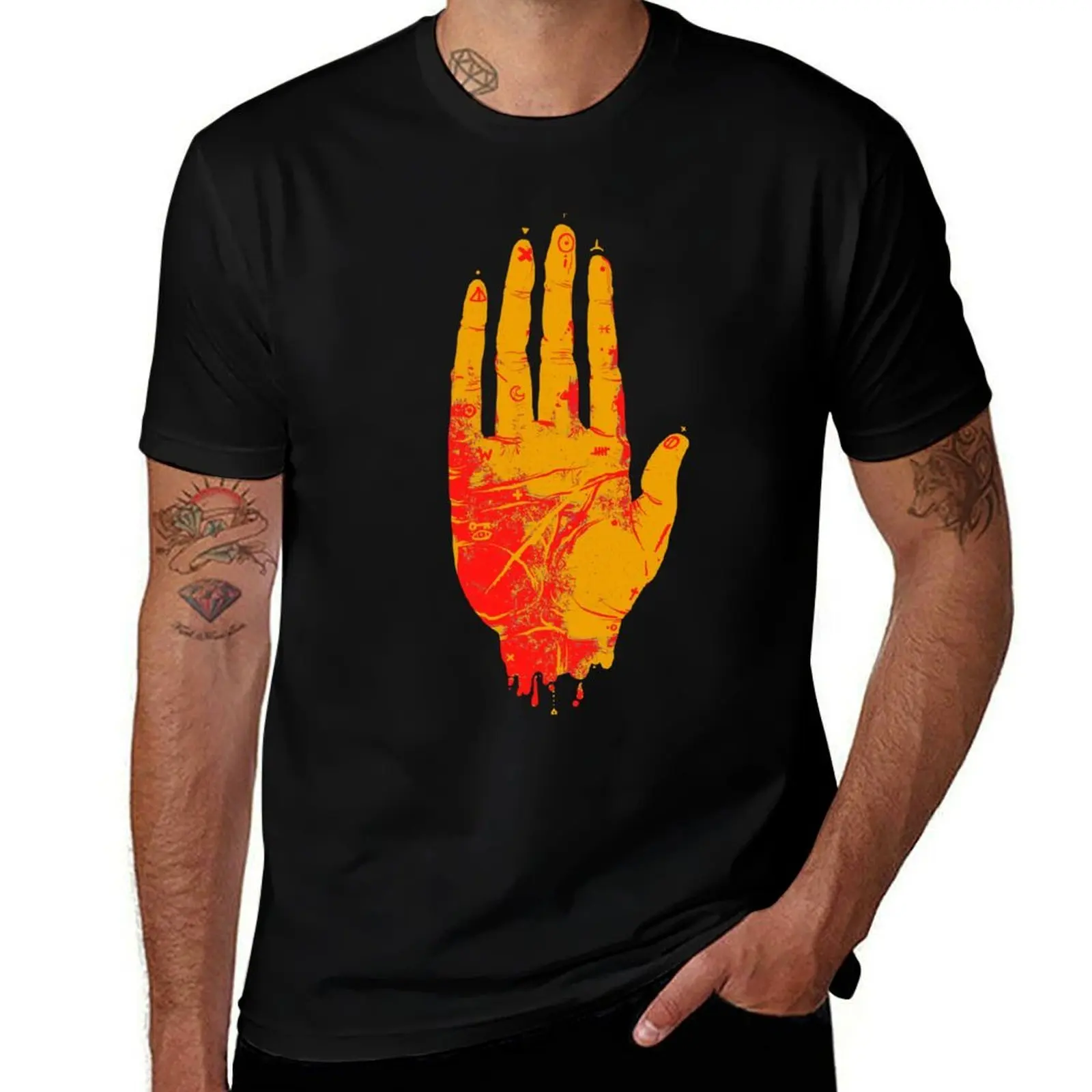 

Palmistry MKII T-Shirt t shirt man plain t shirts for man pack white t shirts designer T-Shirt