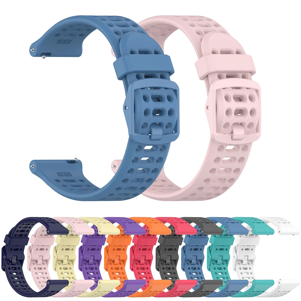 Silicone 20/22mm Strap For HUAWEI WATCH GT 5 4 46mm WATCH 4 Pro GT 5 4 3 2 46mm 42mm Watchbands GT2 Pro Replacement Wristband
