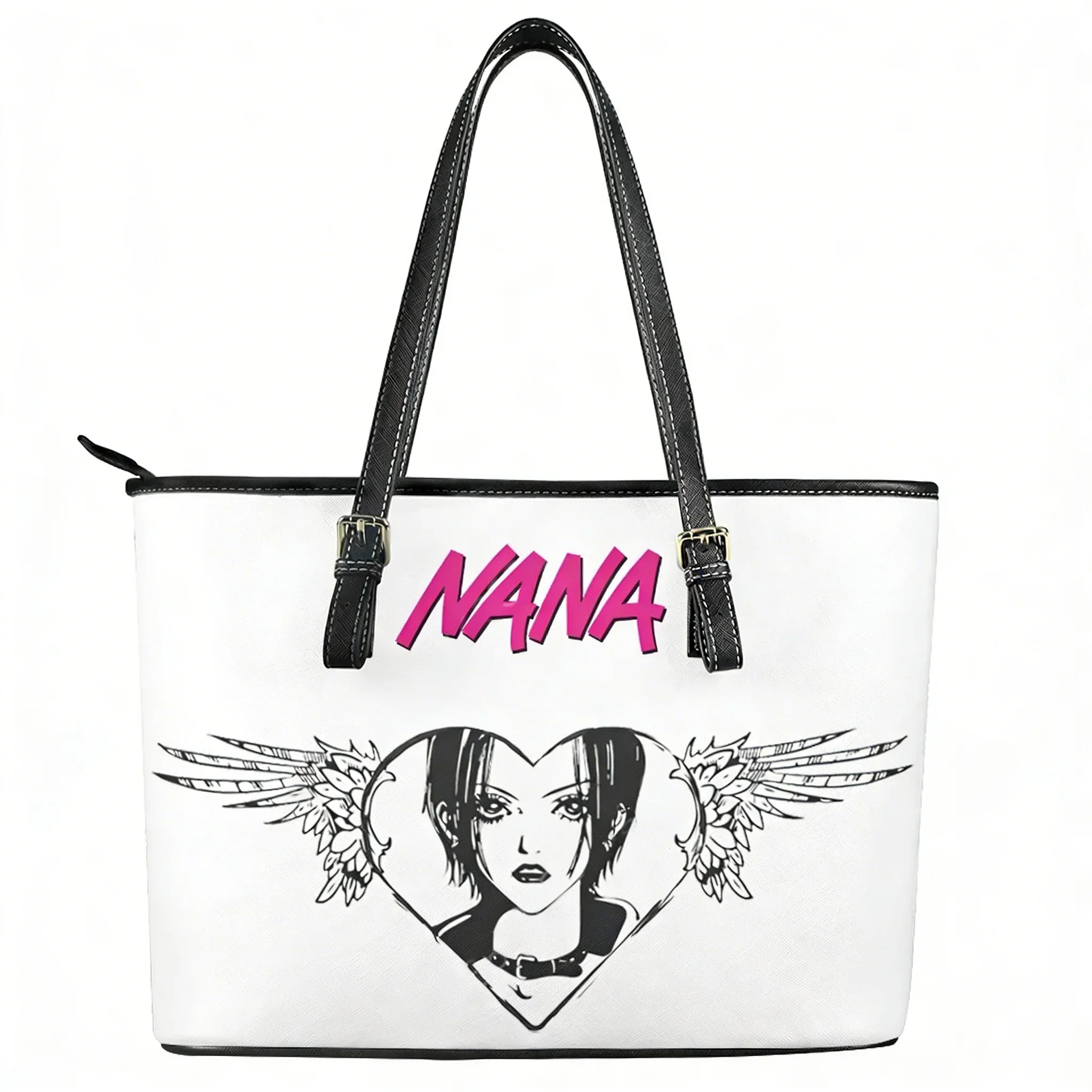 

NANA Handbag Womens Mens Vintage Personalized Tote Bag Shoulder Bag Business Leather Purse Travel Fashion Customized Bag Gift