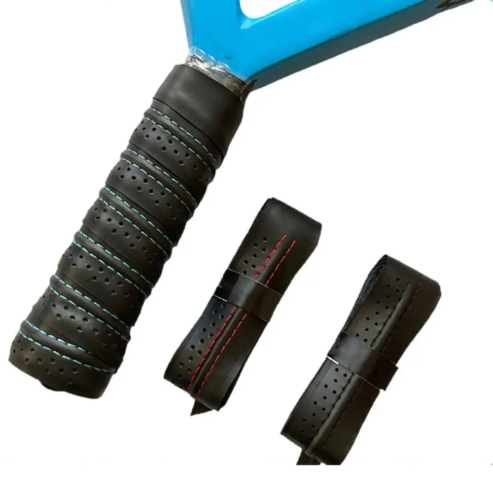 Multi-color Pickleball Racket Overgrips Breathable Non-Slip PU Grip Tape Sweat Absorption Shock Absorption Stitching Over Grips