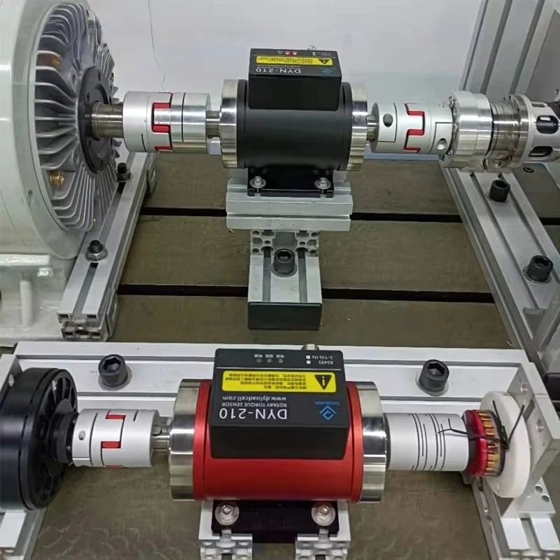 

Motor test 100Nm 500Nm Contact type dynamic torsional load cell Sensor Rotary torque transducer 0-300KNm