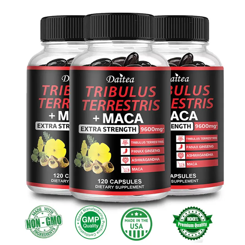 Extra Strength Muscle Supplement - Helps Improve Energy, Endurance, Performance and Focus, Natural, Gluten-free and Non-GMO