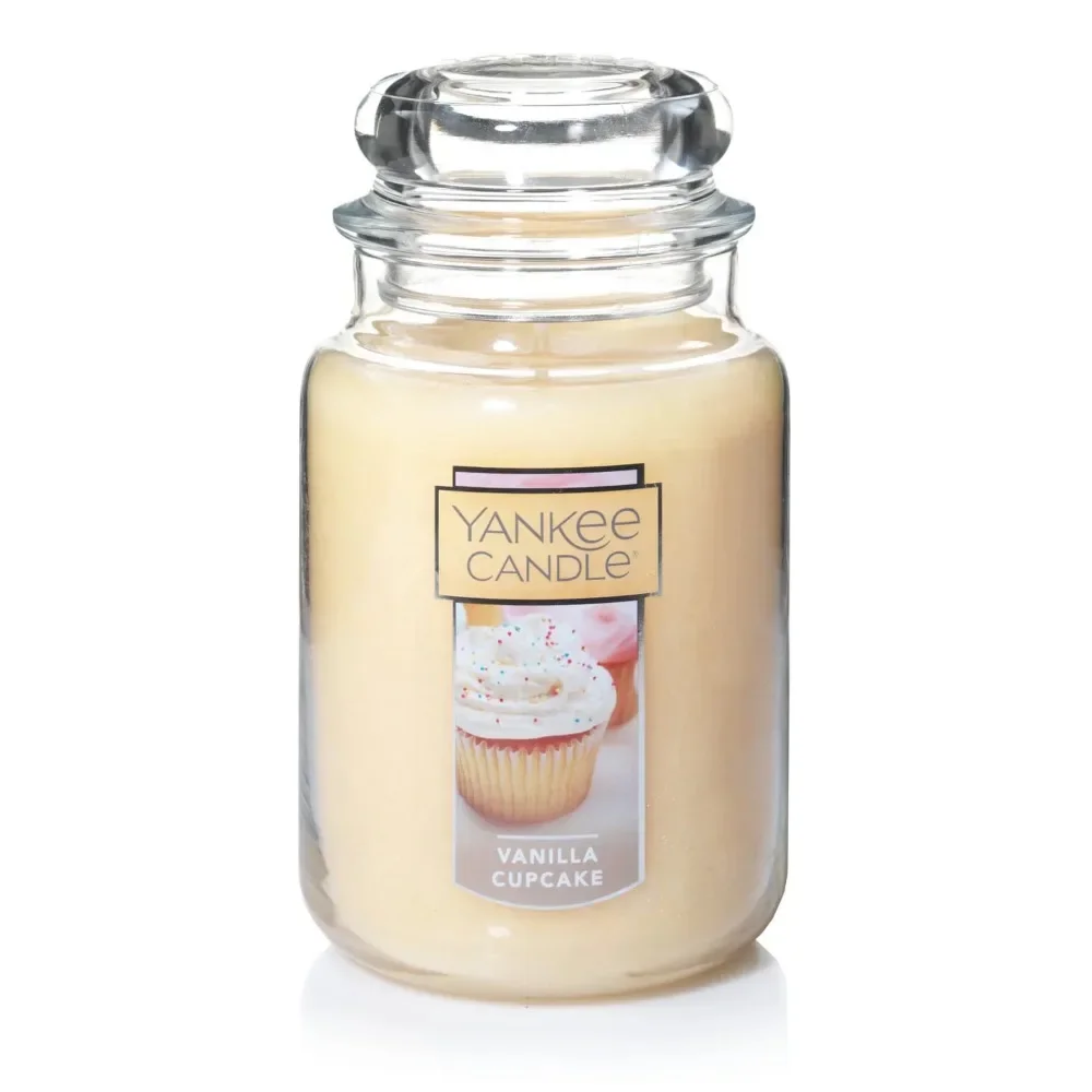 

Vanilla Cupcake Original Large Scented Jar Candle, 22 oz