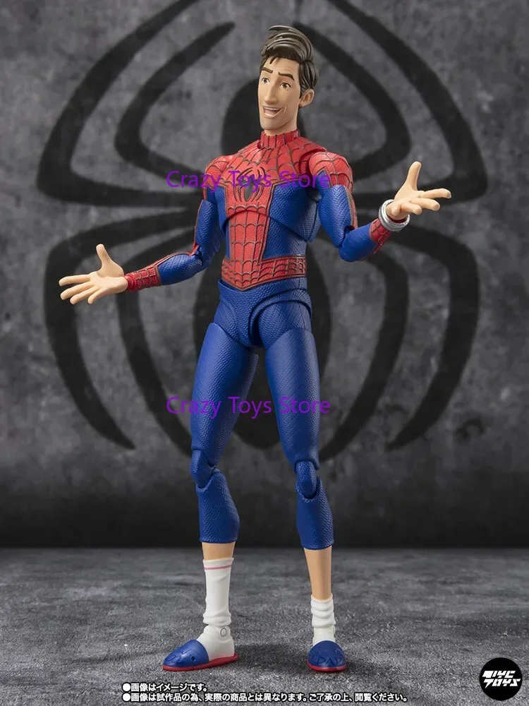 

В наличии BANDAI S.H.Figuarts SHF Peter B Parker Mayday Parker Spider-Man Parallel Universe Фигурка Модель Коллекционная игрушка