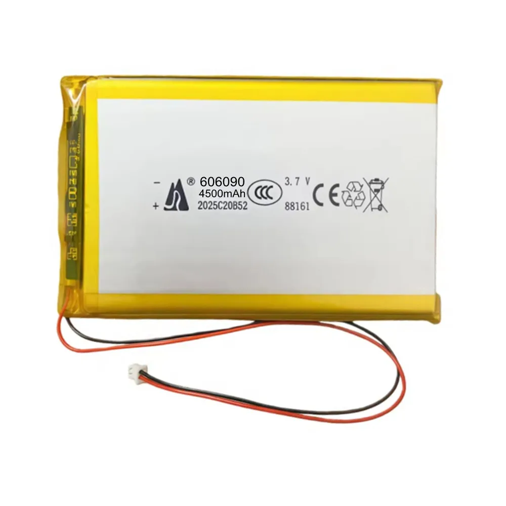 Akku für Powkiddy RGB30 Open-Source-Handheld-Spielkonsole, 3,7 V, 4500 mAh, 1,25 mm, 2P-Stecker, Li-Polymer, wiederaufladbar