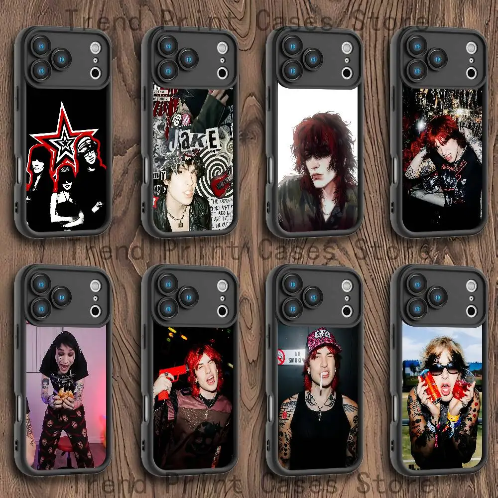 

J-Jake W-Webber Phone Case For iPhone 17,16,15,14,13,12,11,Pro,Max,Plus,XS,SE4,Mini Black Thickened Border