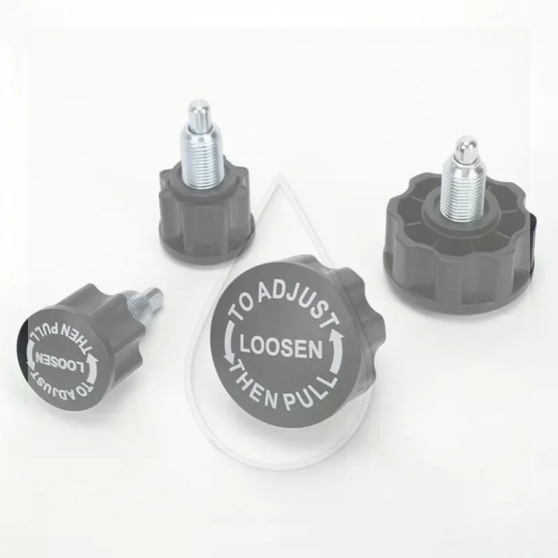 Heavy Duty Quick Insert Plum Locking Knob Non-Slip Grip Sturdy Steel Thread for Industrial Fixture Use