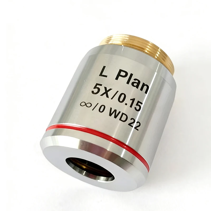 5X 10X 20X 50X 100X Infinite Infinity Long Working Distance Objective Lens for Metallographic Microscope