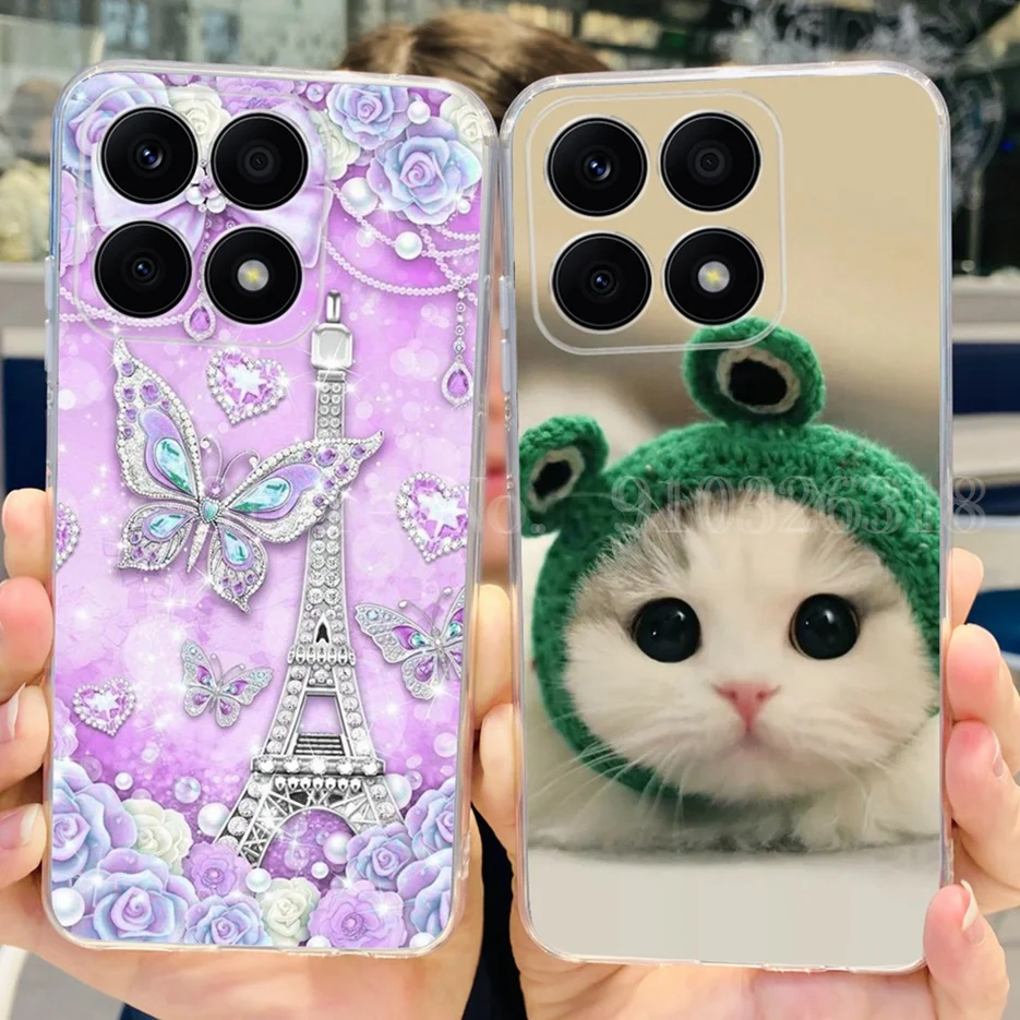 For Honor X8a Case 2023 New Fashion Back Cover For HonorX8a Clear Silicone Soft Slim Phone Case For Honor X8A X 8a Fundas Bumper