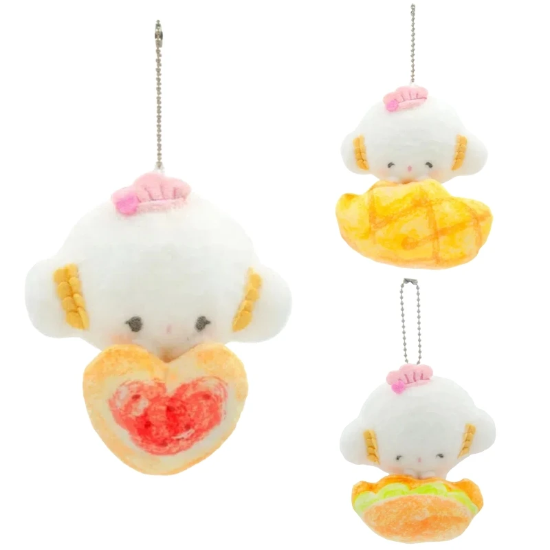

Новый Sanrio Cogimyun, плюшевая кукла, брелок Kawaii Cogimyun Bread Series, мягкая сумка, подвеска, милый Kogimyun, девчачий кулон, подарки для детей