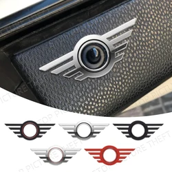 NEW Metal Alloy Car Door Window Pin Lift Lock Sticker Interior Emblem Badge For MINI ONE Cooper S F55 F56 F57 R55 R58 R59 R57