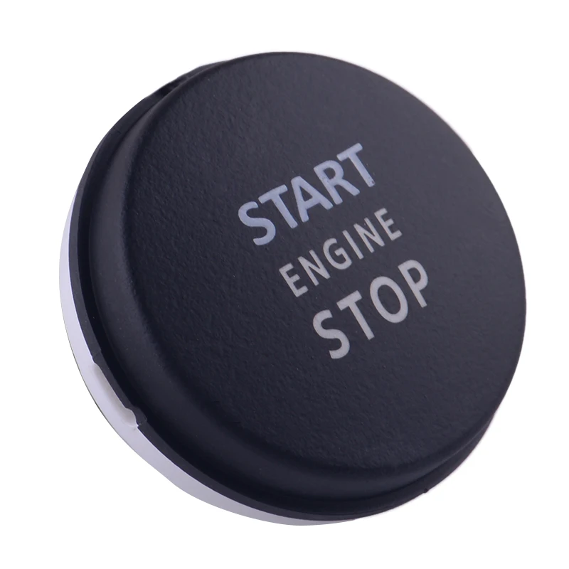 Nero Start Stop Interruttore di Accensione del Motore Pulsante di Copertura Misura Per Land Rover Range Rover 2010 2011 2012
