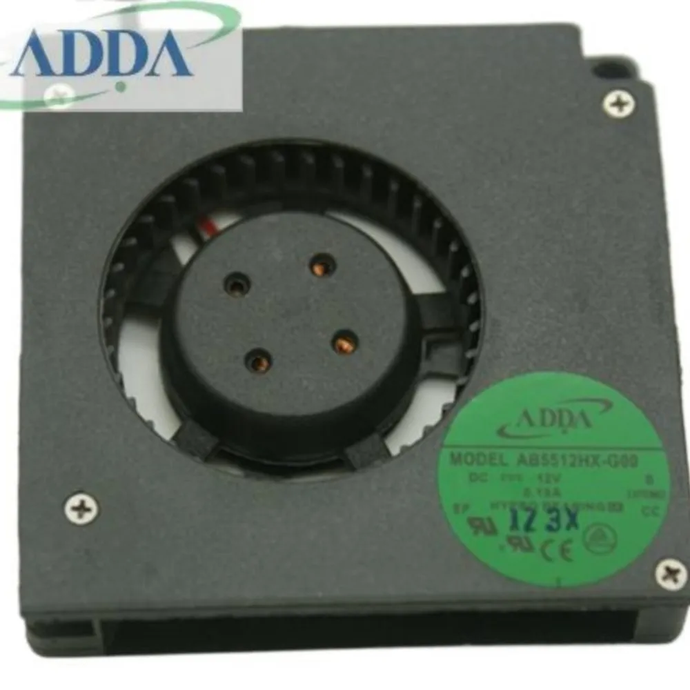 

FOR ADDA AB5512HX-G00 DC12V 0.19A Blower fan Server Cooling Fan 5.5cm 2-wire