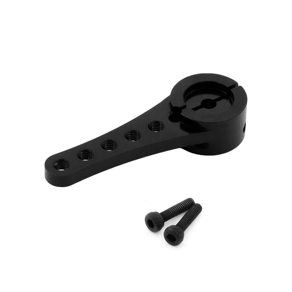 Aluminum Alloy Steering Servo Arm 5 Hole Designed 25T RC Car Servo Parts Large Torque Length 46MM Coreless Servo for RC Crawler