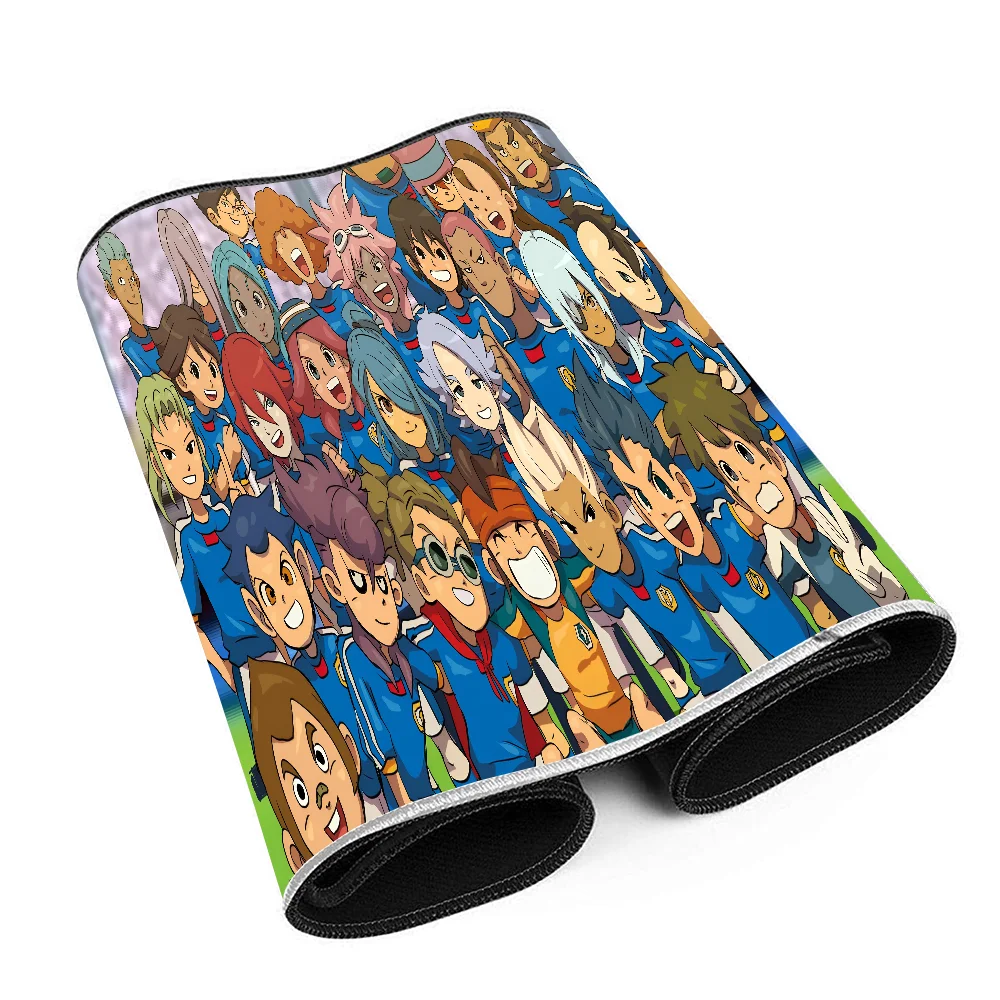 Game Inazuma Eleven Mousepad Desk Pad Gaming Accessories Prime Gaming XXL Keyboard Pad Stitched Pad Desk Pad