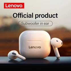 Auricolare Bluetooth originale Lenovo LP40 5.0 Suono coinvolgente HIFI TWS con controllo touch del microfono per un tempo di standby lungo Movimento