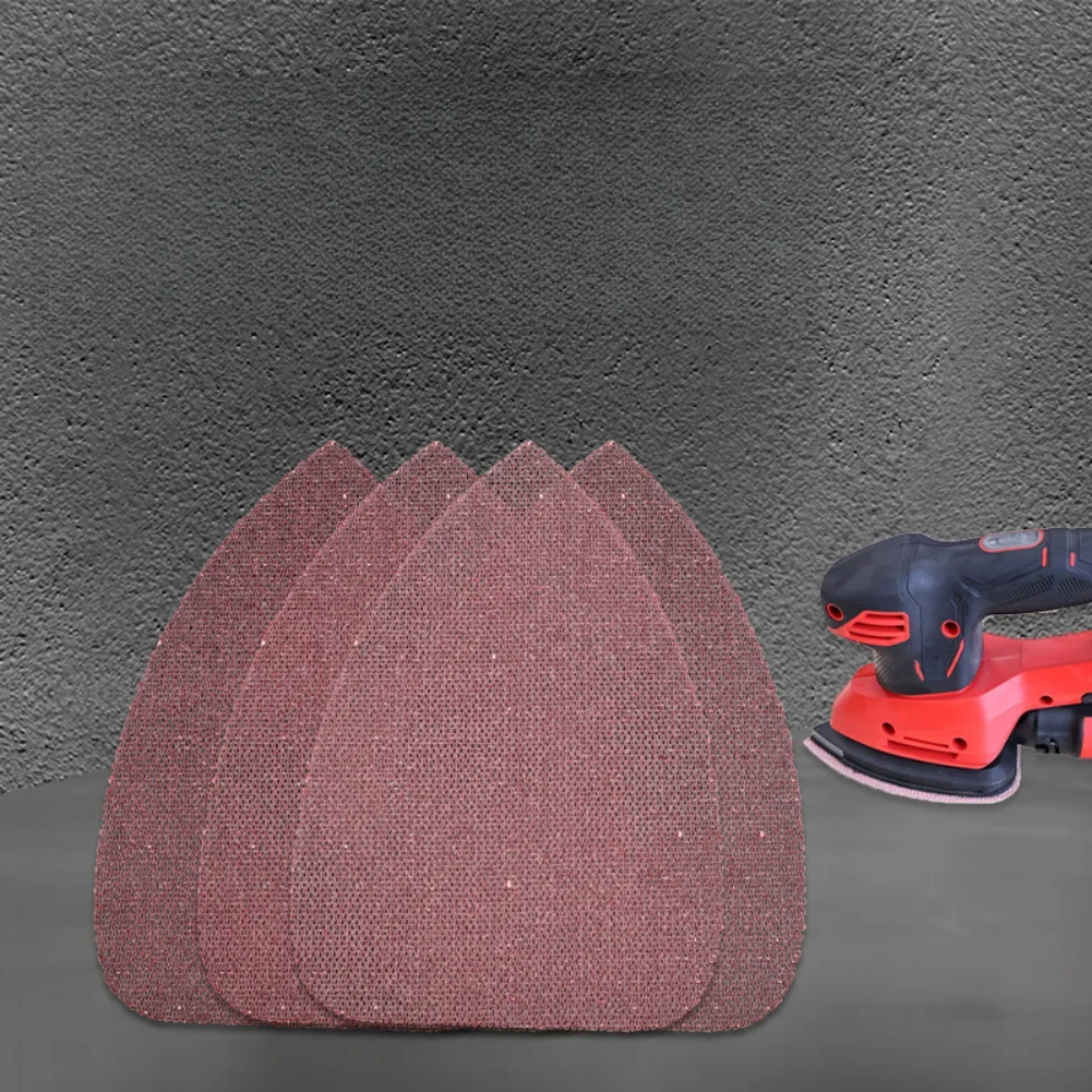 10PCS Mesh Sandpaper Set Dust-Free Sanding Backing Mesh Sanding Sets 60-1000Grit Polishing For Wood Metal Smooth Finish