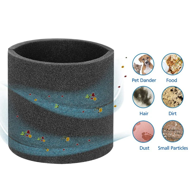 Sau Công Nguyên-5 Gói 90585 Xốp Bộ VF2001 Xốp Lọc, Phù Hợp Với Hầu Hết Các Shop-Vạc, vacmaster Và Genie Shop Máy Hút Bụi