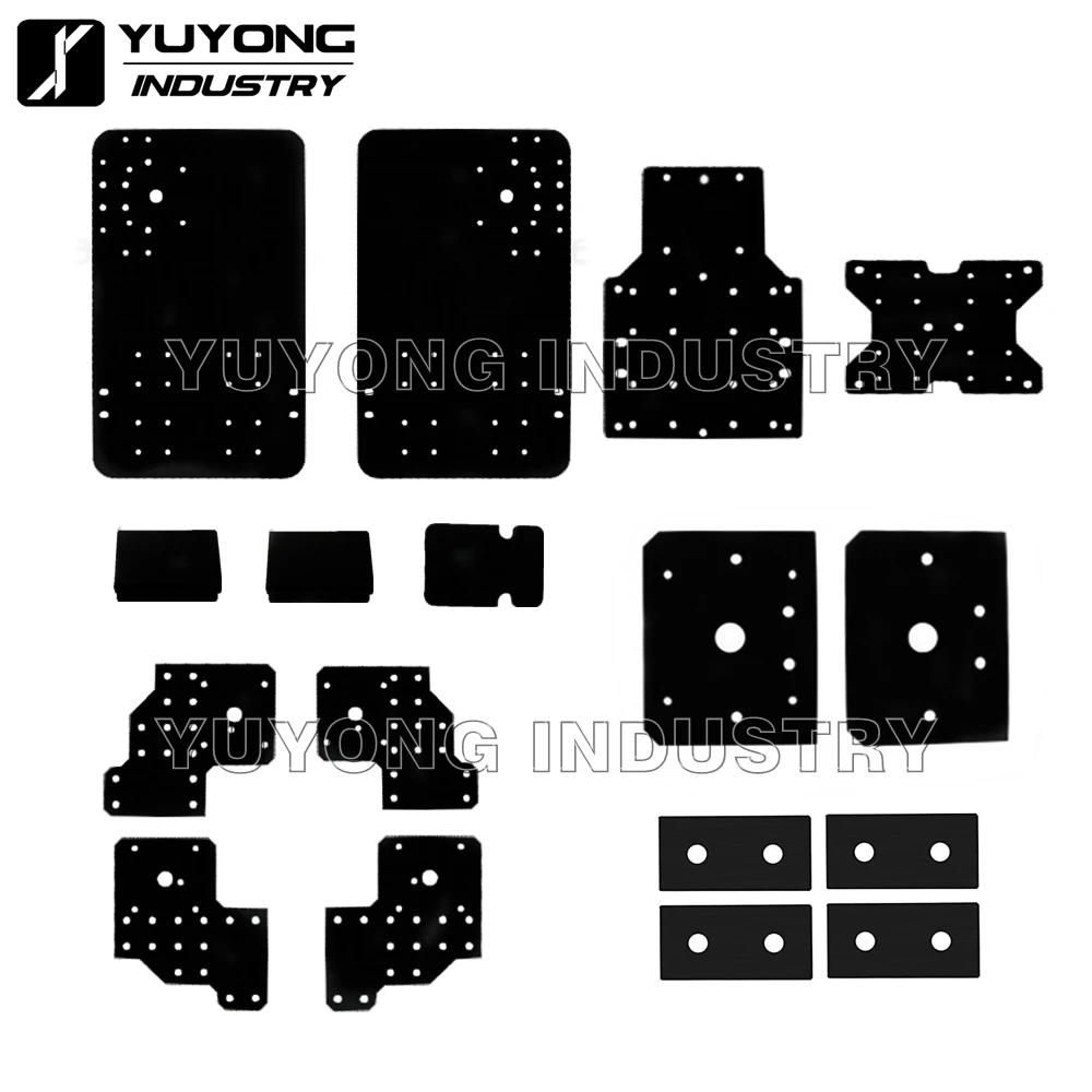 High Precise CNC Processing Aluminum QueenBee ULTRA Plate Set for Screw Driven QueenBee Route Engraving Machine