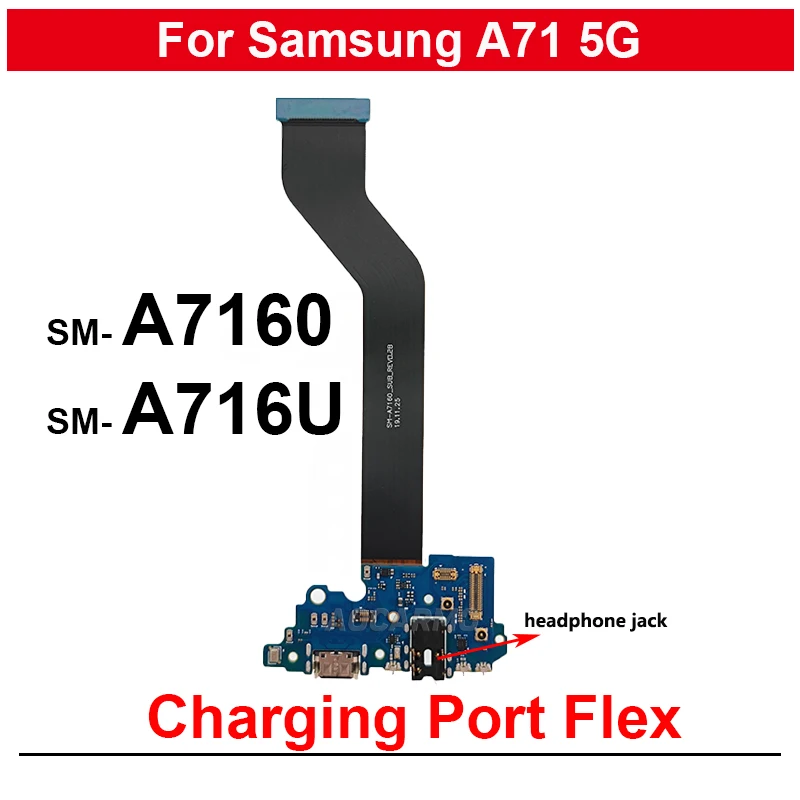 

USB Charging Dock Charger Port For Samsung Galaxy A71 5G A716U A7160 Replacement Parts