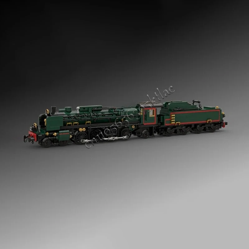 1386PCS MOC Transporter EST Serie 13 Orient Express Locomotive Train Model Building Blocks Stacking Bricks Creative Educational