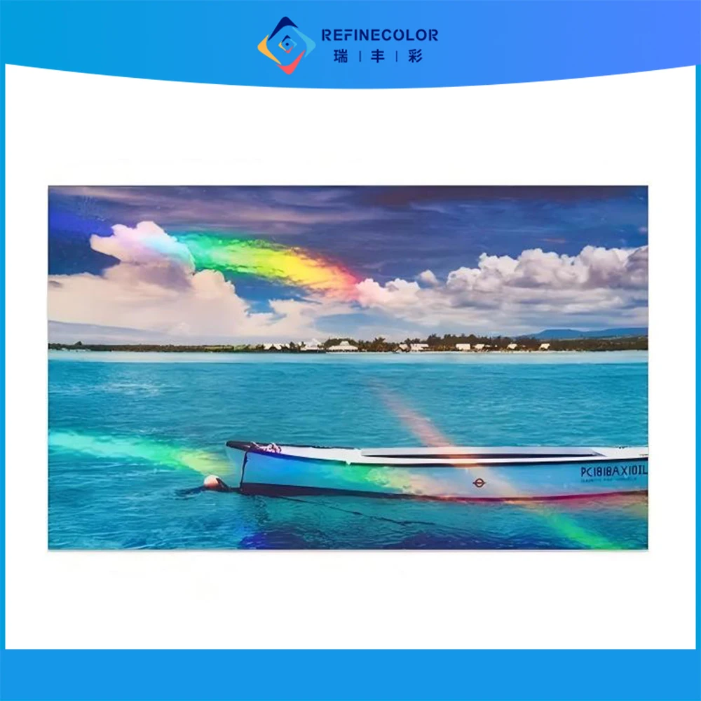 Refinecolor A4 Self Adhesive Cold Lamination Film Waterproof Clear Cold Laminate Film For Photo Poster Document Protection