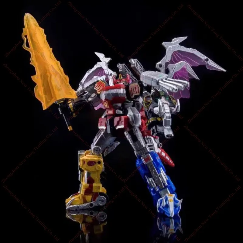 [W magazynie] Lucky Cat Transformation MICRO COSMOS MC03 MC-03 MC-03B Dragon Caesar Mighty Morphin Power TEAM Figurka Anime