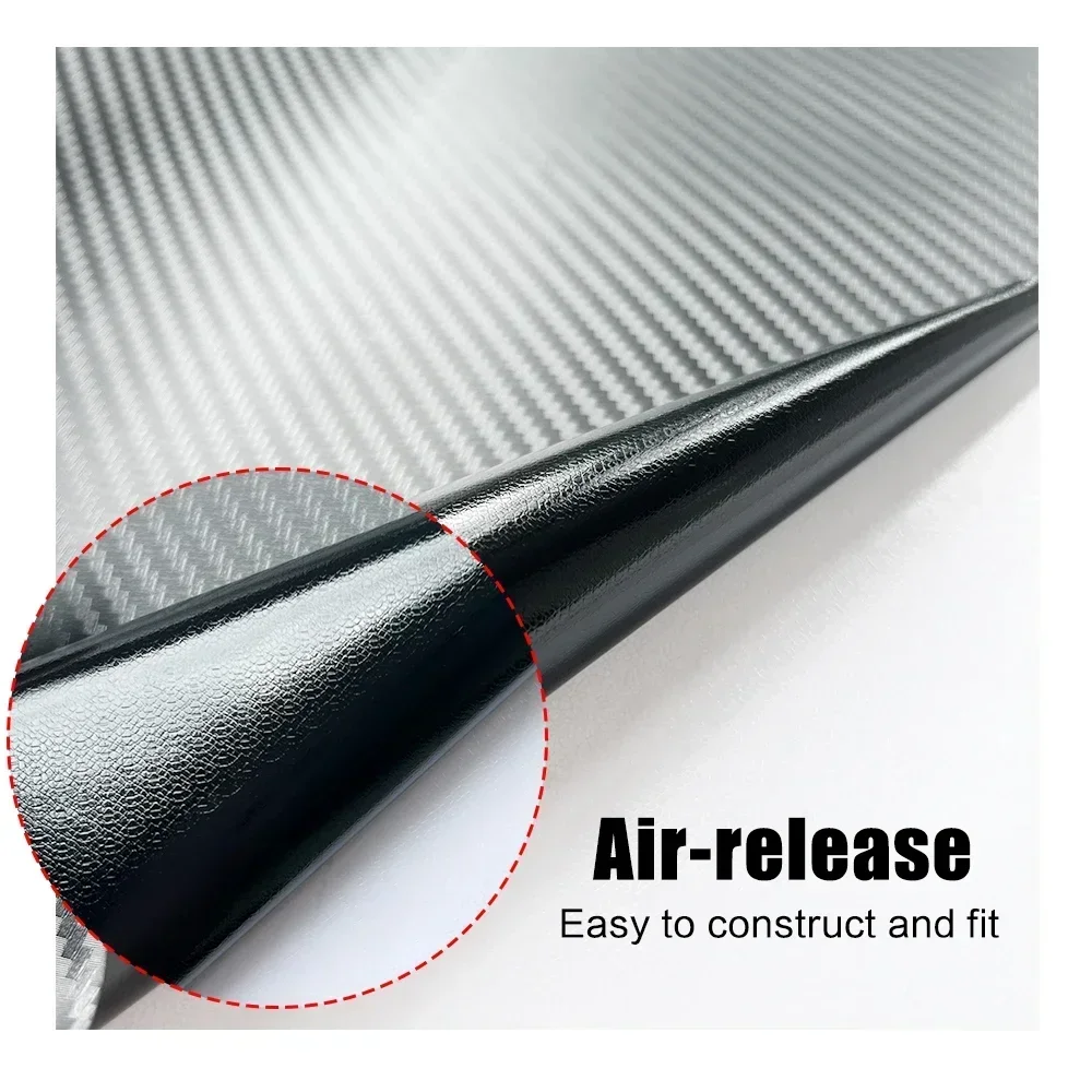 3D Carbon Fiber Film Car Vinyl Sticker Black Auto PVC Foil Laptop Skin Phone Cover Motorcycle Decoration Films Car Accessories