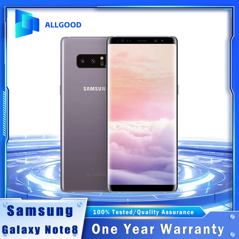 Original Samsung Galaxy Note 8 N950F/U 6,3 Zoll 2K AMOLED 6GB RAM 64GB ROM Dual 12MP Kamera S-Pen 4G LTE Smartphone