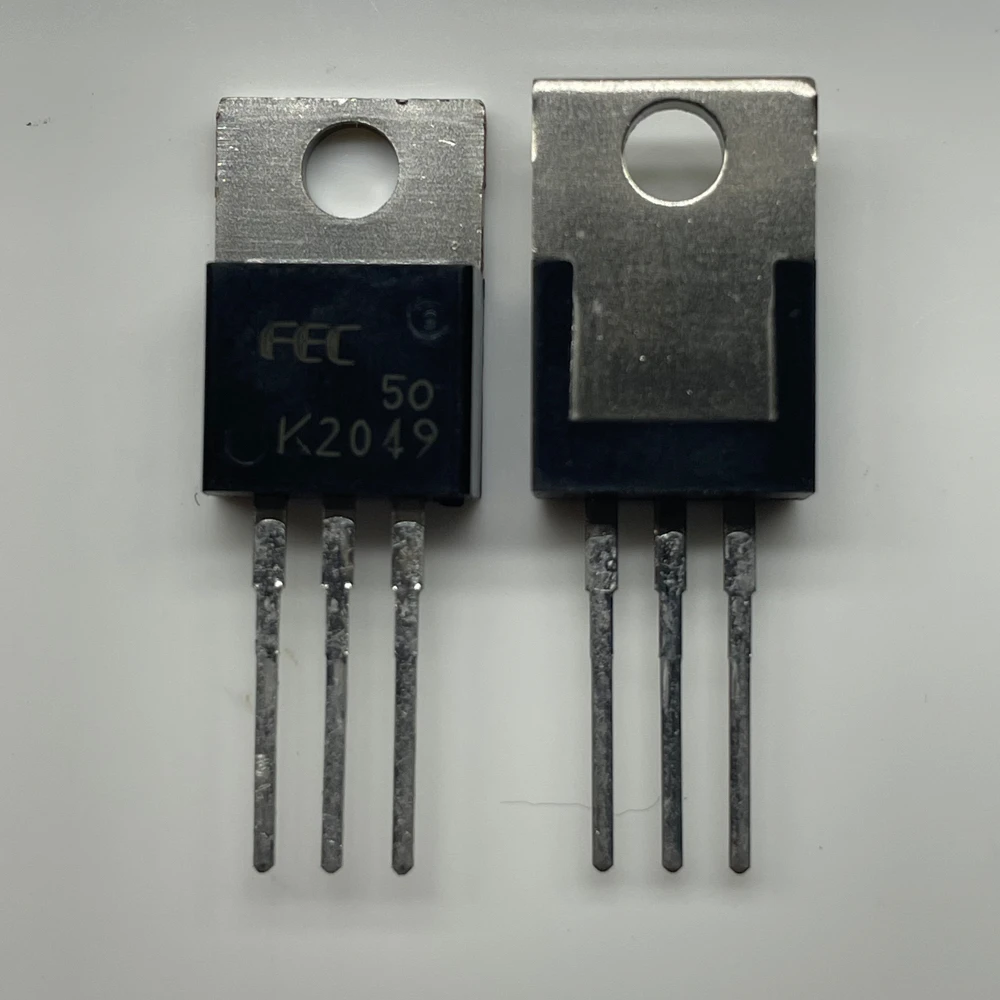 10PCS/ N-channel MOS 60V 50A 2SK2049 K2049 to-220 in-line triode FET