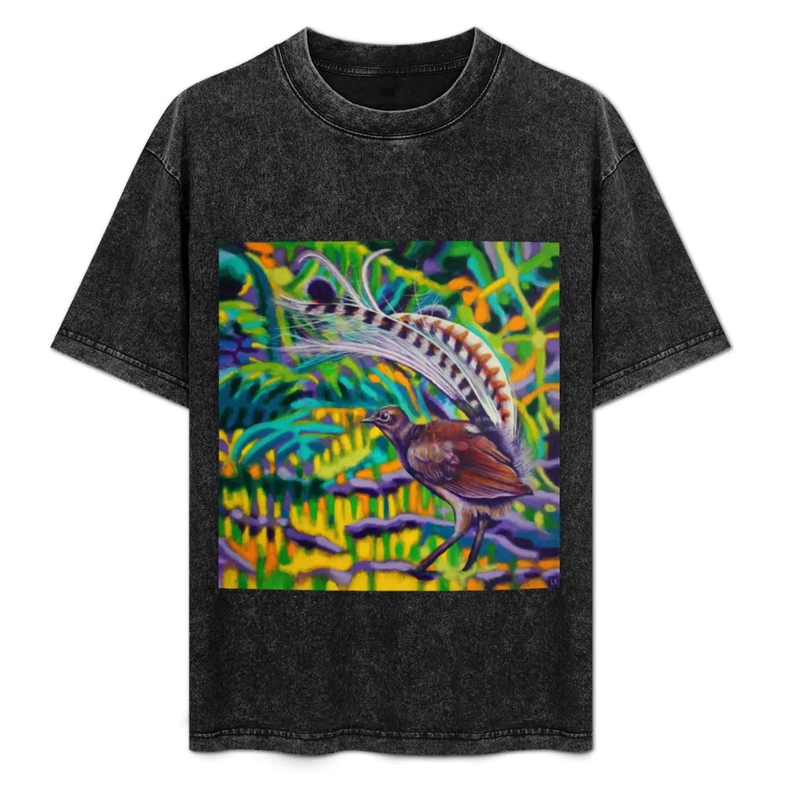 

Lyrebird T-Shirt Streetwear Print Tee Shirt